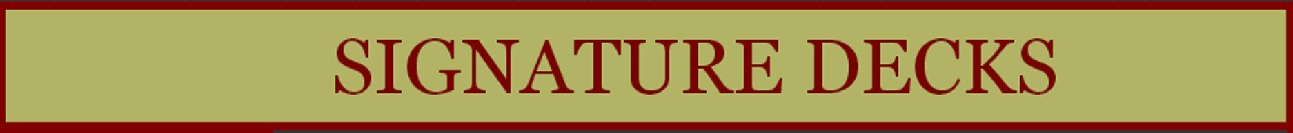 SIGNATURE DECKS logo