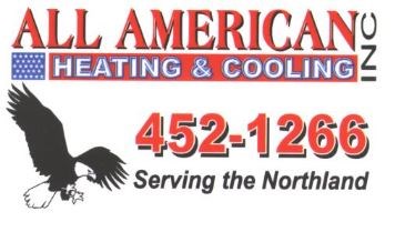 Logo for All American Heating & Cooling, Inc
