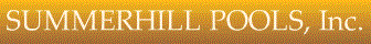 Logo for Summerhill Pools
