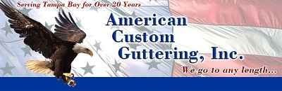Logo for American Custom Guttering Inc