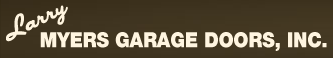 Logo for LARRY MYERS GARAGE DOORS