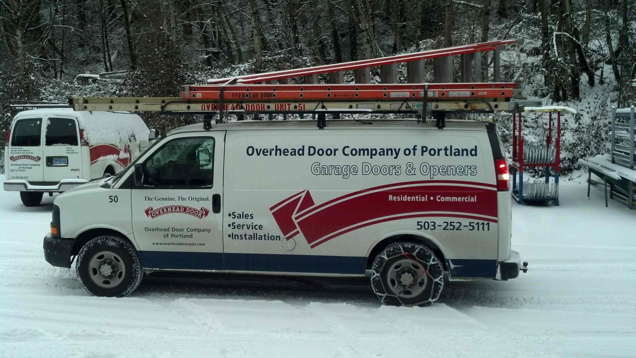Logo for Overhead Door Co of Portland