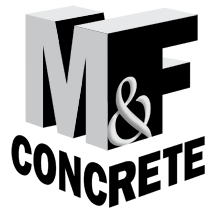 Logo for M & F Concrete