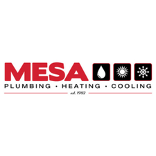 Logo for MESA PLUMBING, HEATING & COOLING