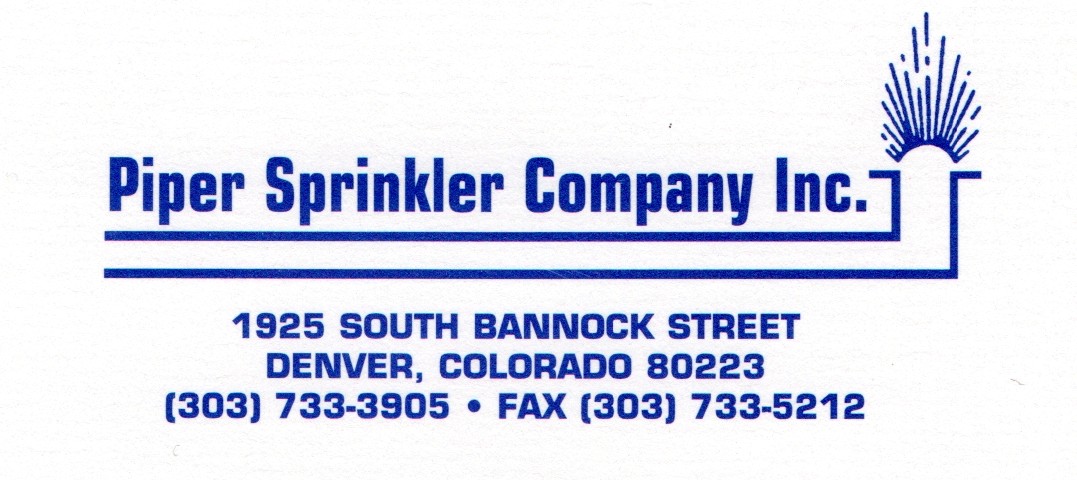 Avatar for Piper Sprinkler Company Inc.