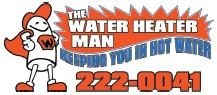 Logo for The Water Heater Man