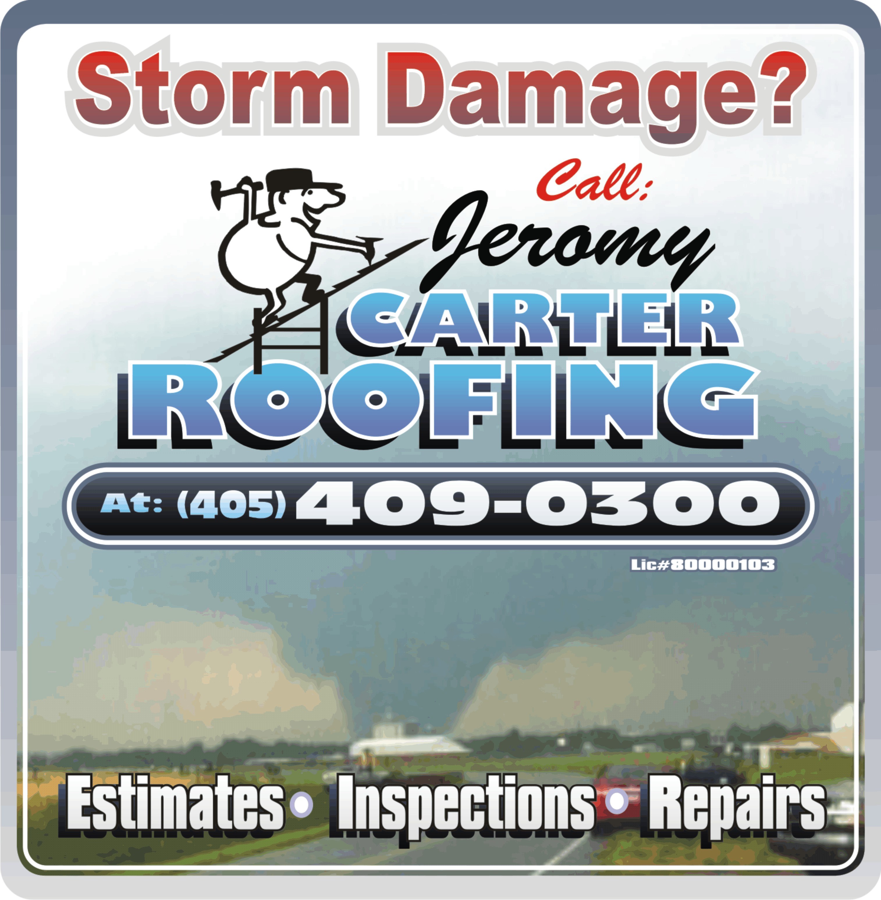 Logo for Jeromy Carter Roofing