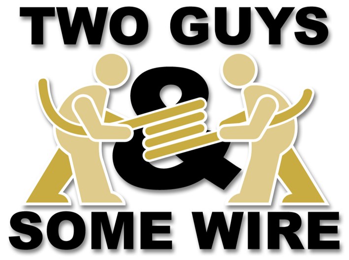 Logo for Two Guys & Some Wire