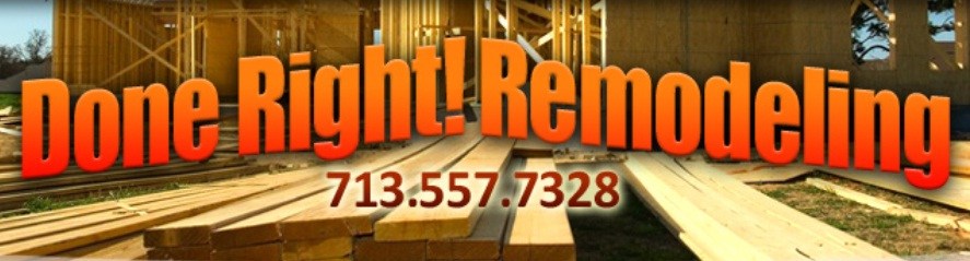 Done Right ! Remodeling logo