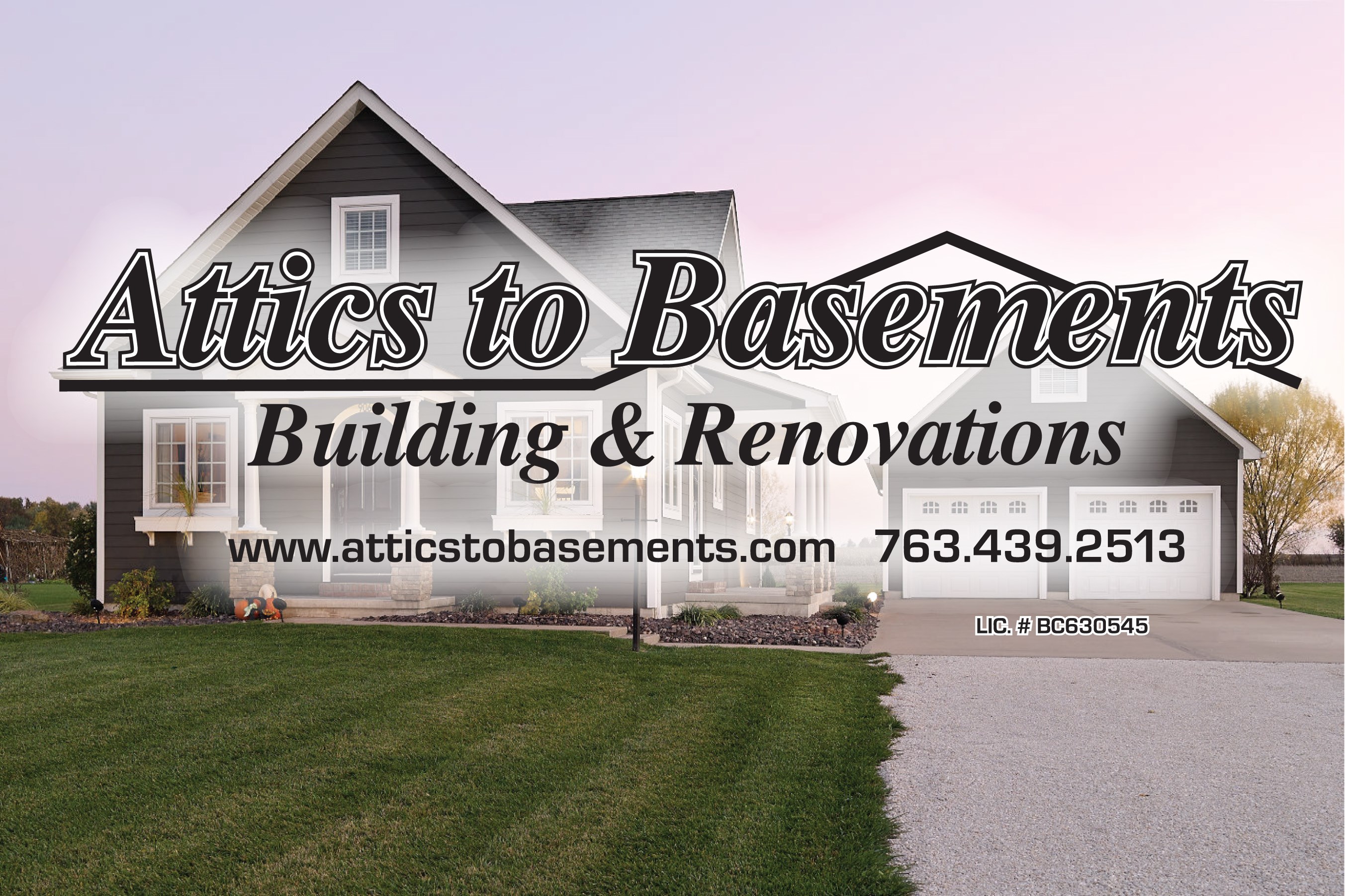 ATTICS TO BASEMENTS BUILDING & RENOVATIONS logo