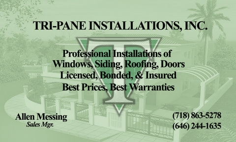 Logo for Tri-Pane Installations Inc