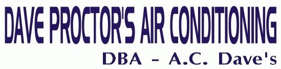 Logo for DAVE PROCTOR'S AIR COND & HTG Inc./A.C. Dave's