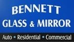 Logo for BENNETT GLASS & MIRROR LLC.