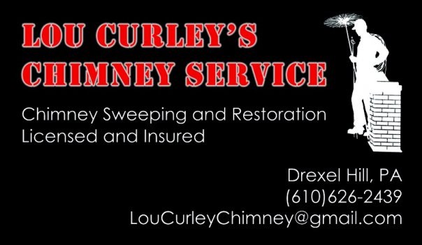 Logo for Lou Curley's Chimney Service
