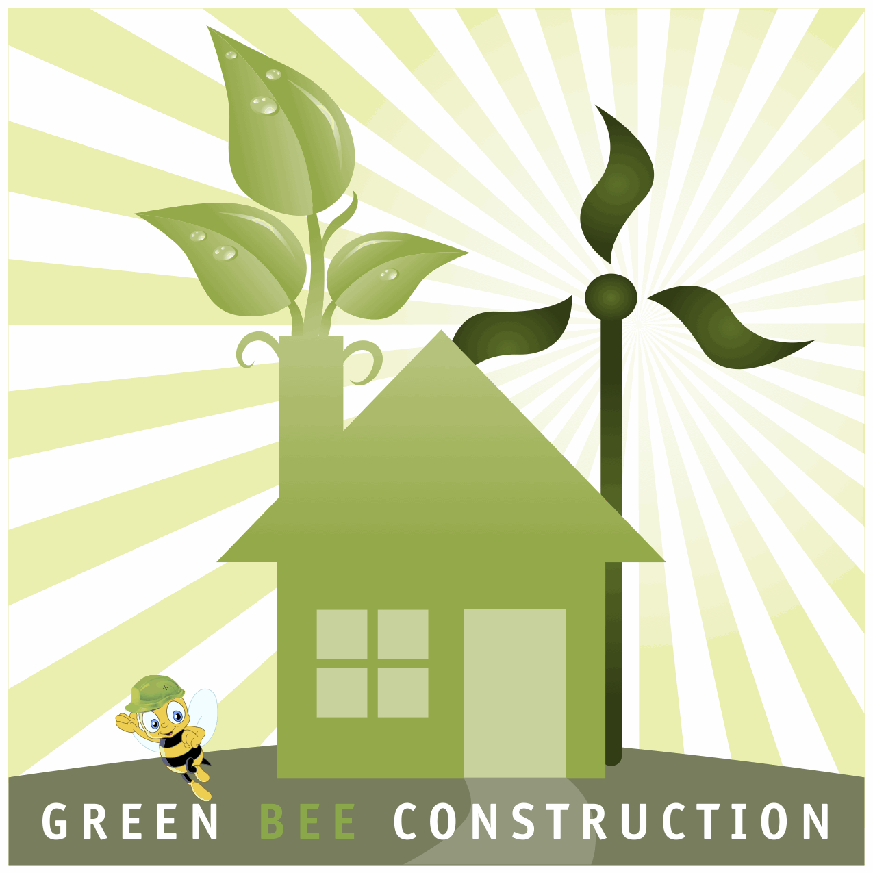 Logo for Green Bee Construction