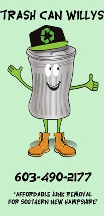 Logo for Trash Can Willy's Junk Removal Service