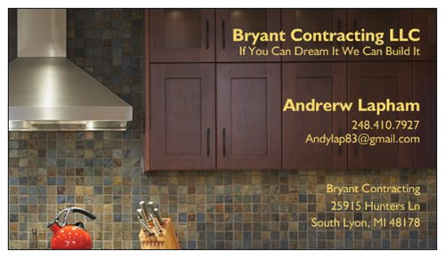 Logo for Bryant Contracting