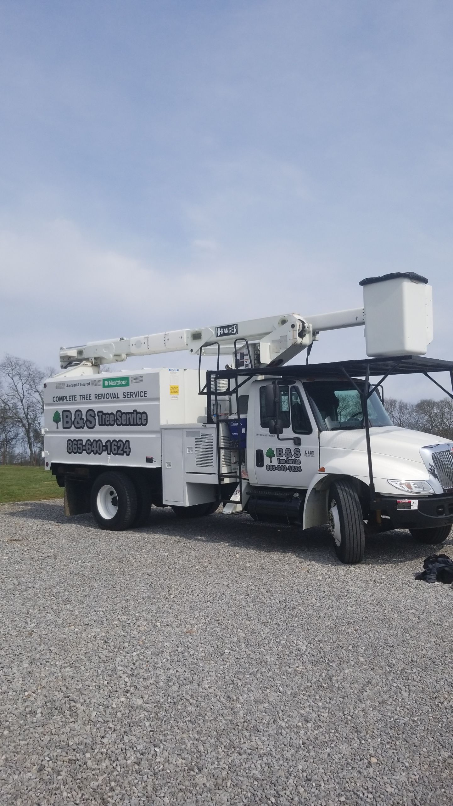 B & S Stump and Tree Service logo