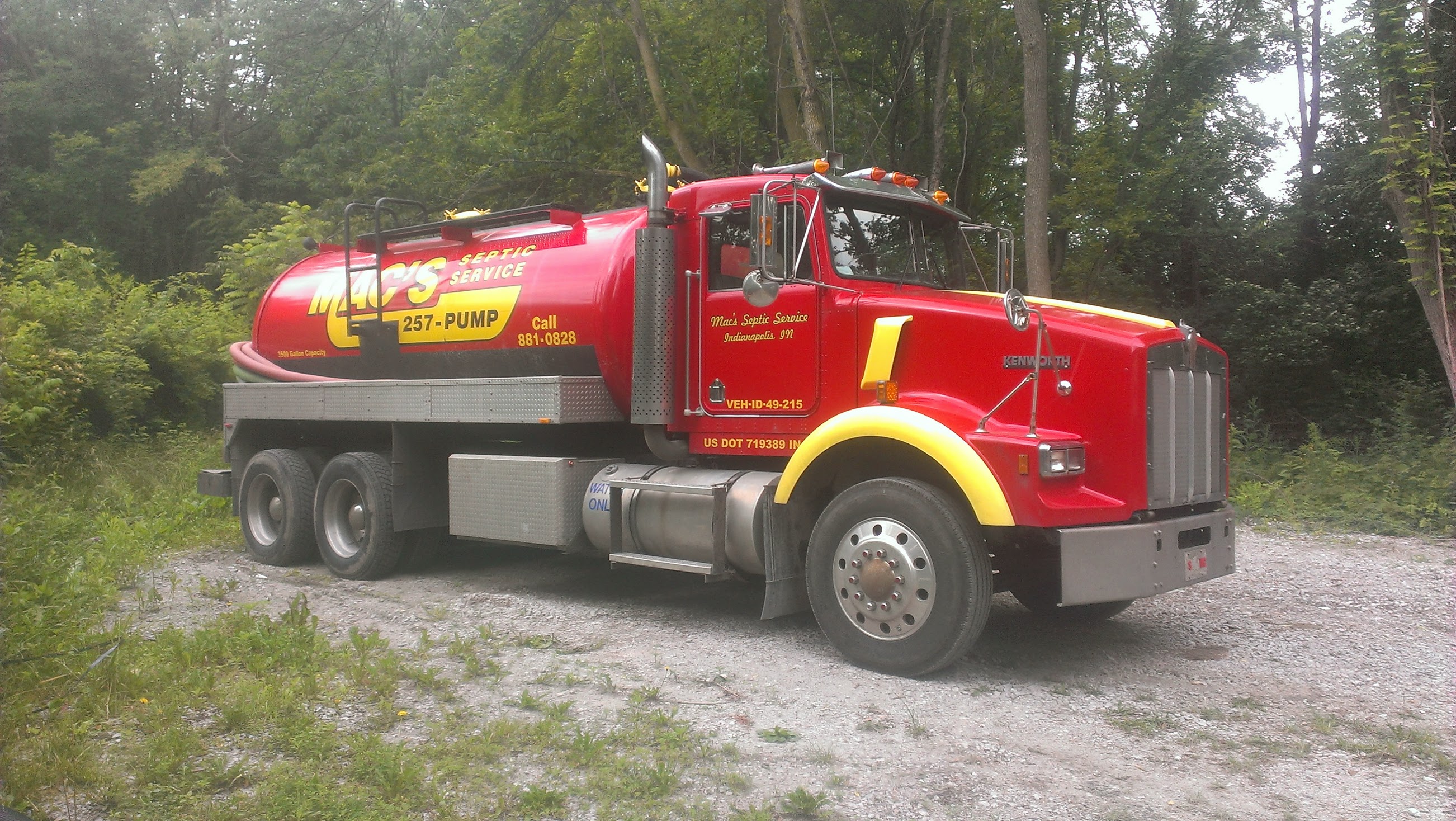 Logo for Mac's Septic Service