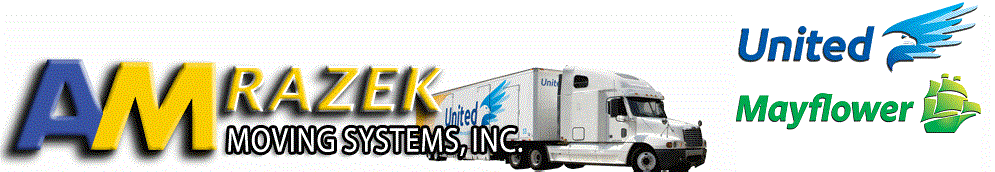 Logo for A-Mrazek Moving Systems Inc