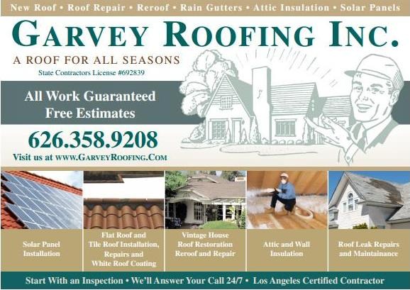 Logo for GARVEY ROOFING INC.