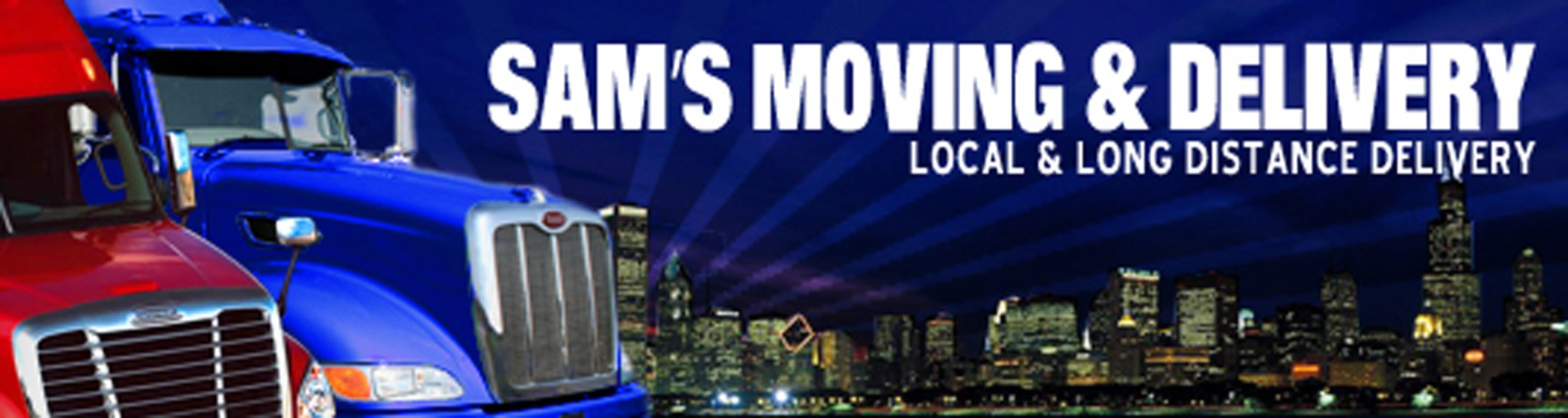 Logo for Sam's Moving and Delivery