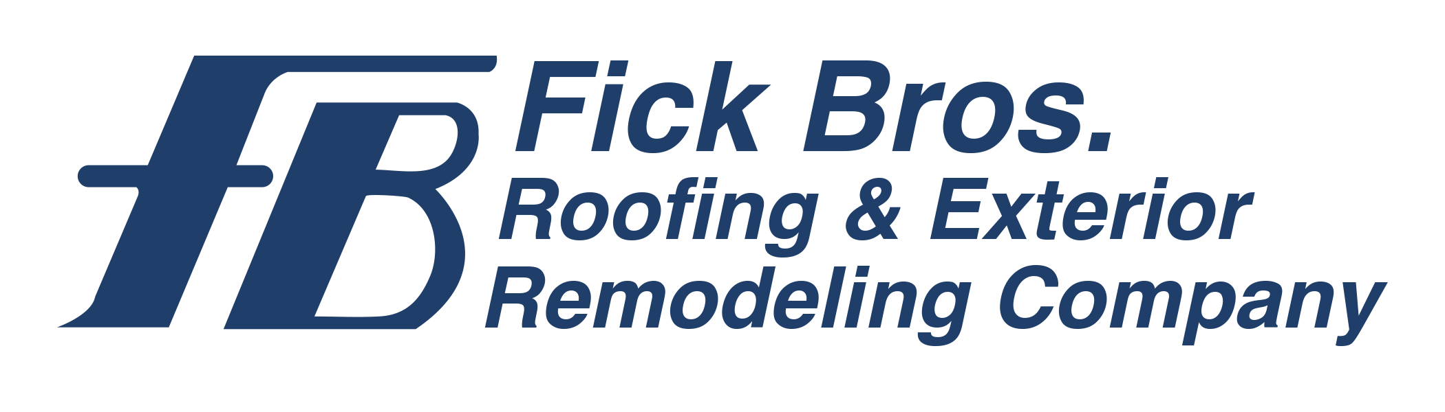 Logo for Fick Bros Roofing Co