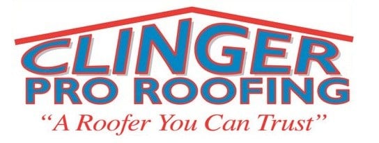 Logo for CLINGER PRO ROOFING
