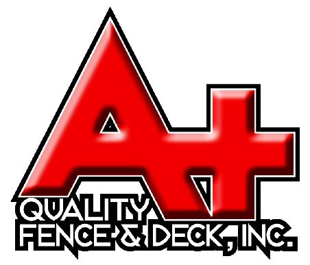 Logo for A+ Quality Fence and Deck Inc