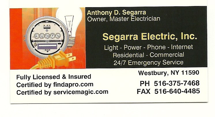 Logo for SEGARRA ELECTRIC INC