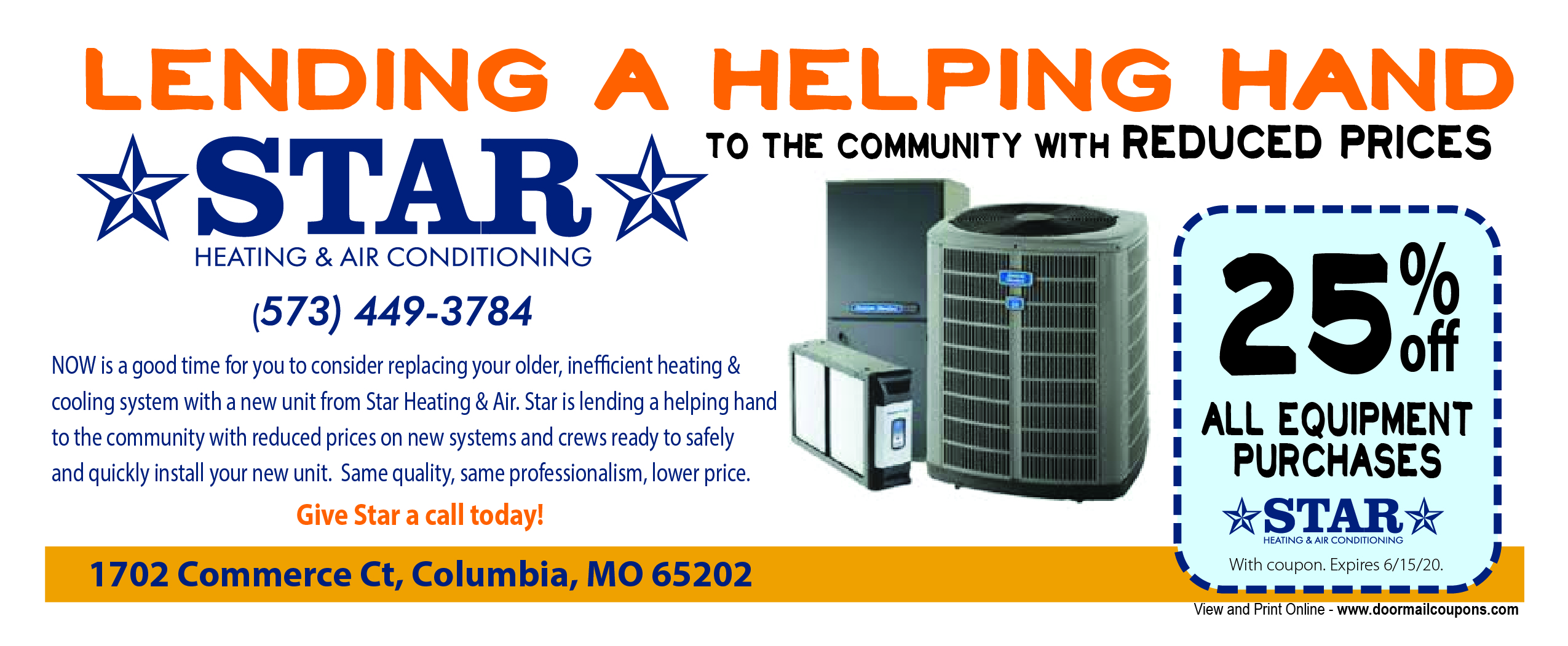 Logo for Star Heating & A/C