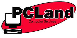 Logo for PCland Computer Services