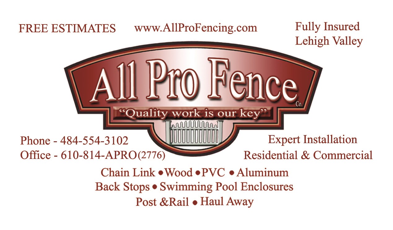 Logo for All Pro Fence Co