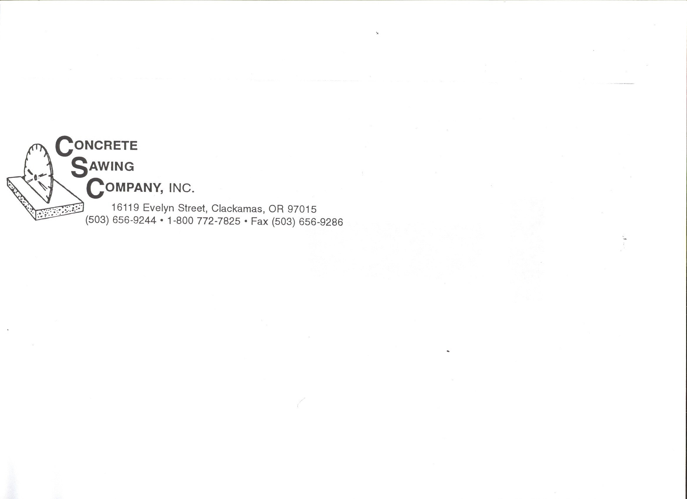 Avatar for Concrete Sawing Co Inc