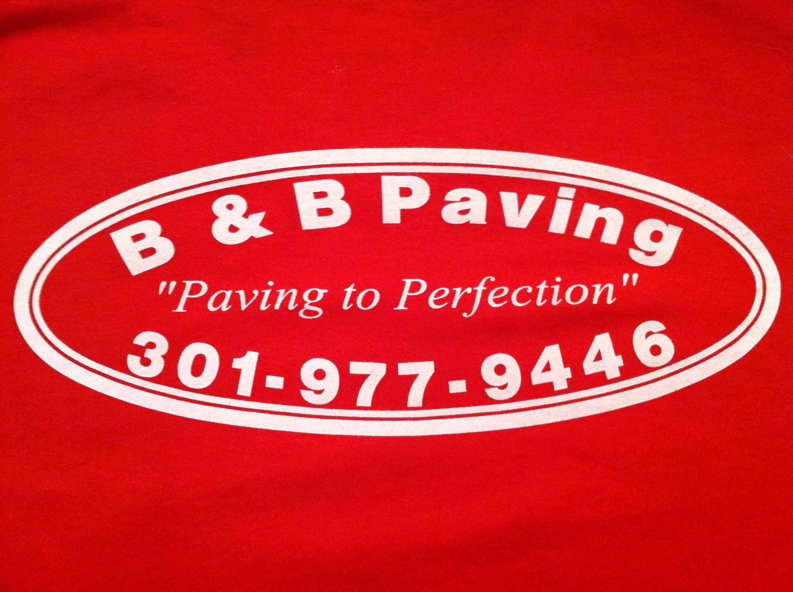 Logo for B&B Paving Co