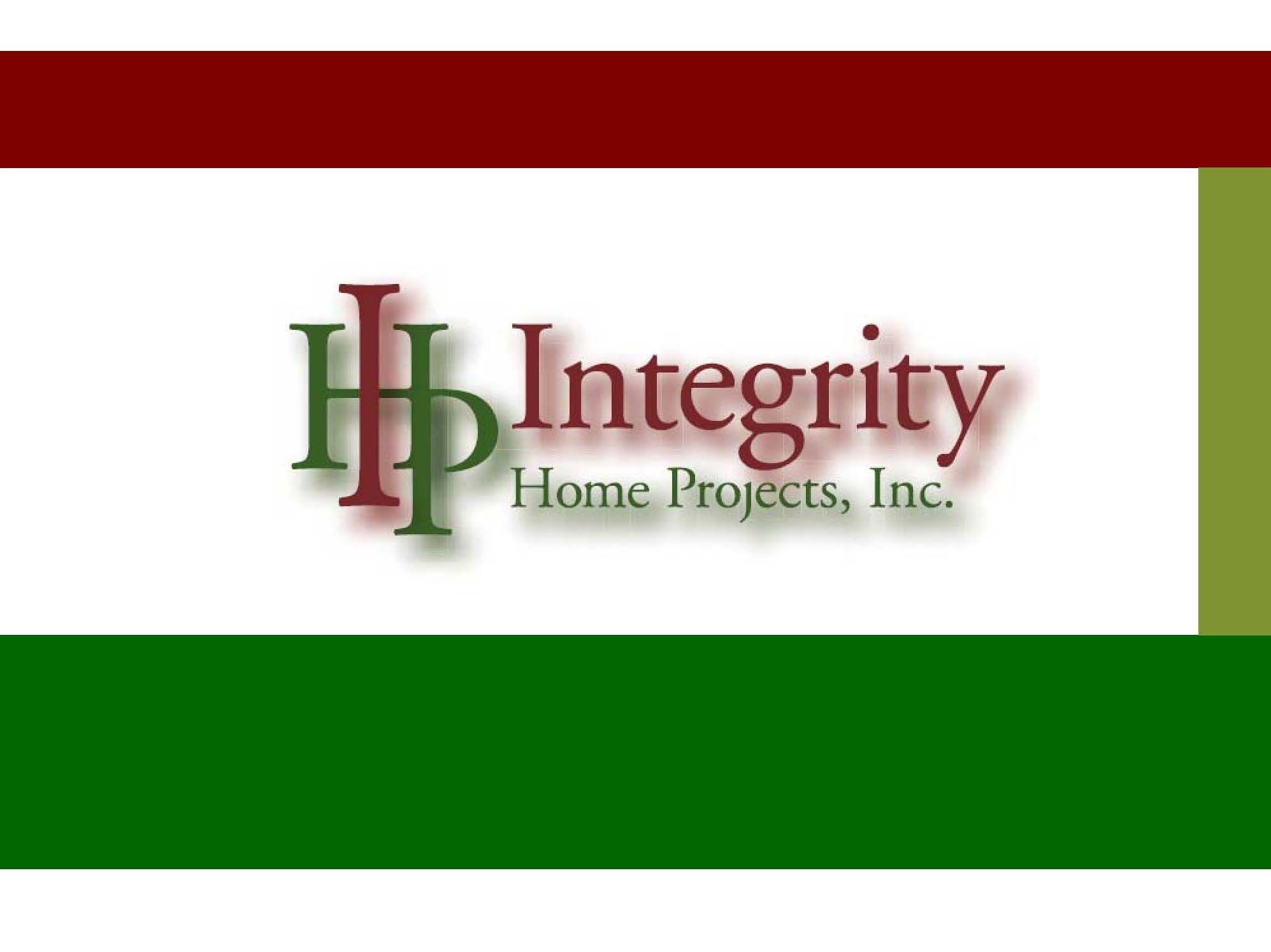 Integrity Home Projects Inc logo