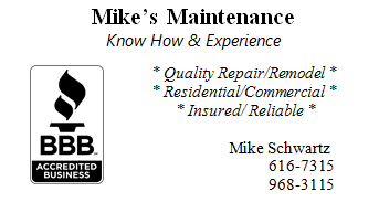 Logo for Mike's Maintenance