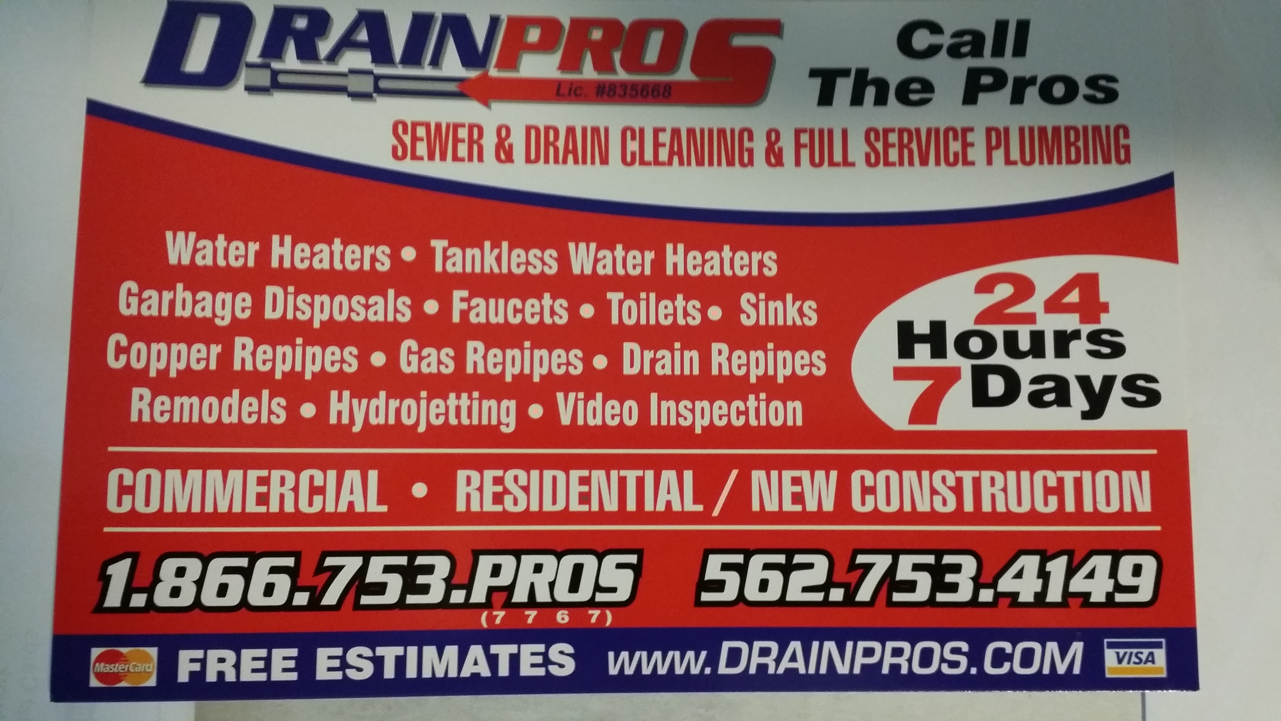 Logo for DRAINPROS