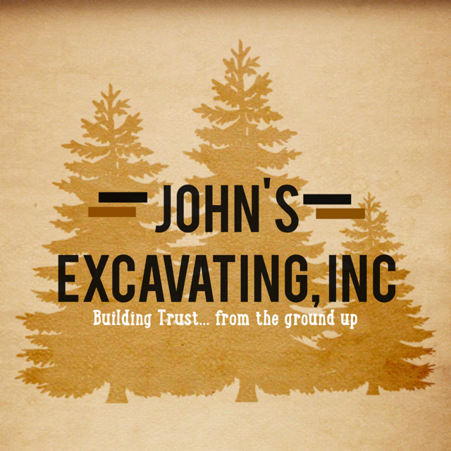 Logo for John's Excavating, Inc