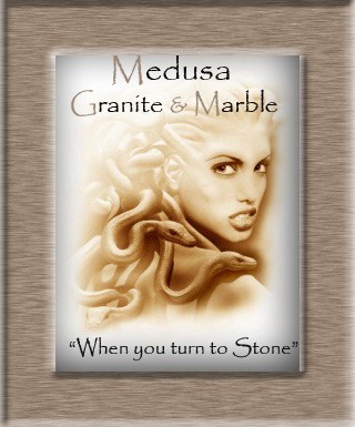 Logo for Medusa Granite & Marble