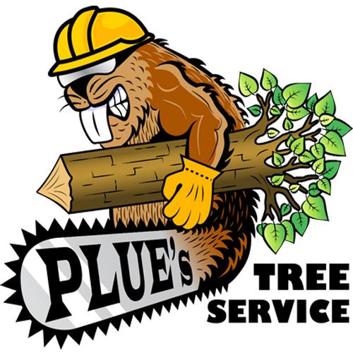 Logo for Plue's Tree Service