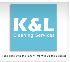 Logo for K & L Cleaning Services