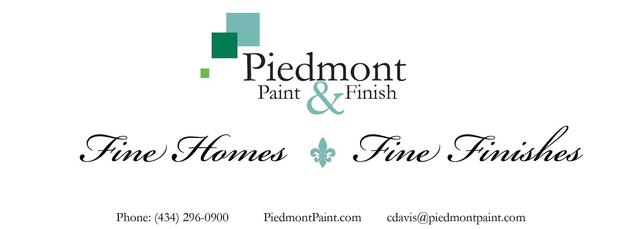 Logo for Piedmont Paint & Finish LLC