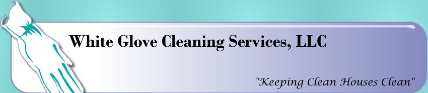 Logo for White Glove Cleaning Services LLC