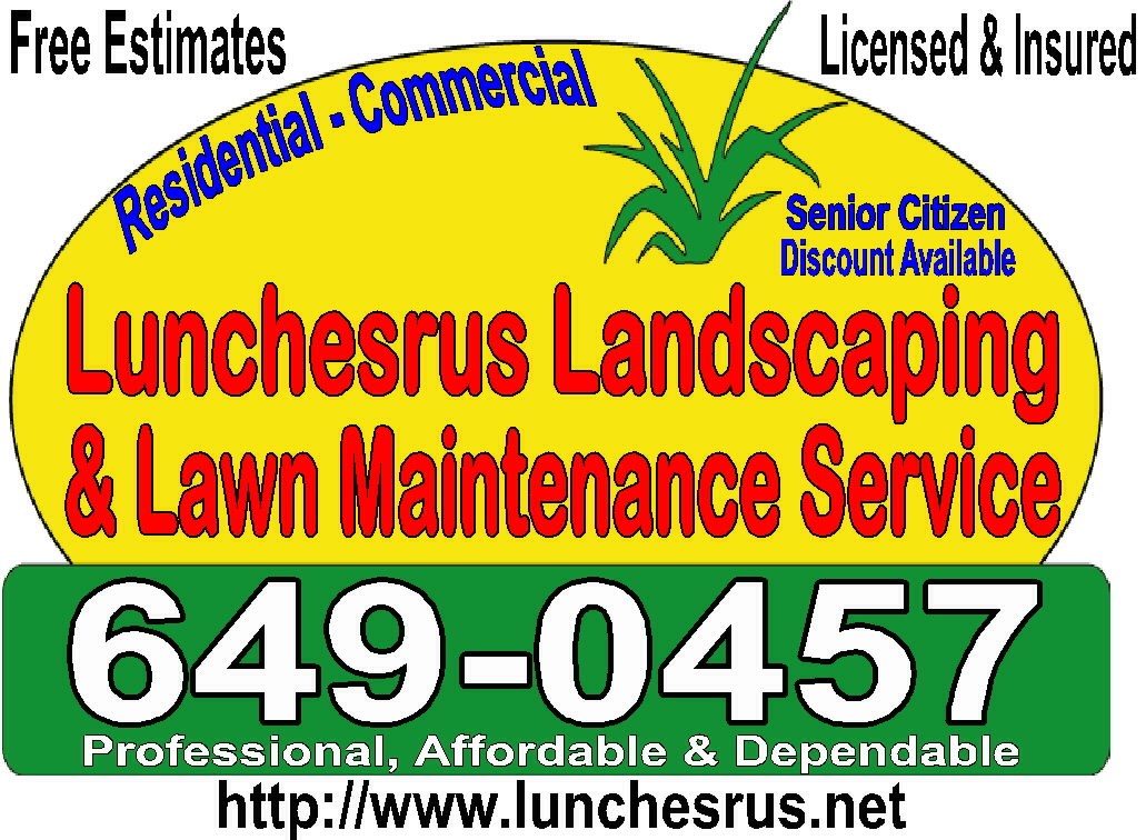 Logo for Lunchesrus Landscaping & Lawn Maintenance Service