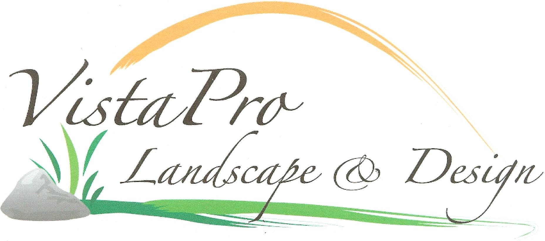 Logo for Vista Pro Landscape and Design