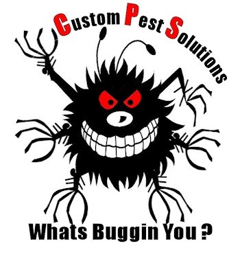 Logo for Custom Pest Solutions, LLC.