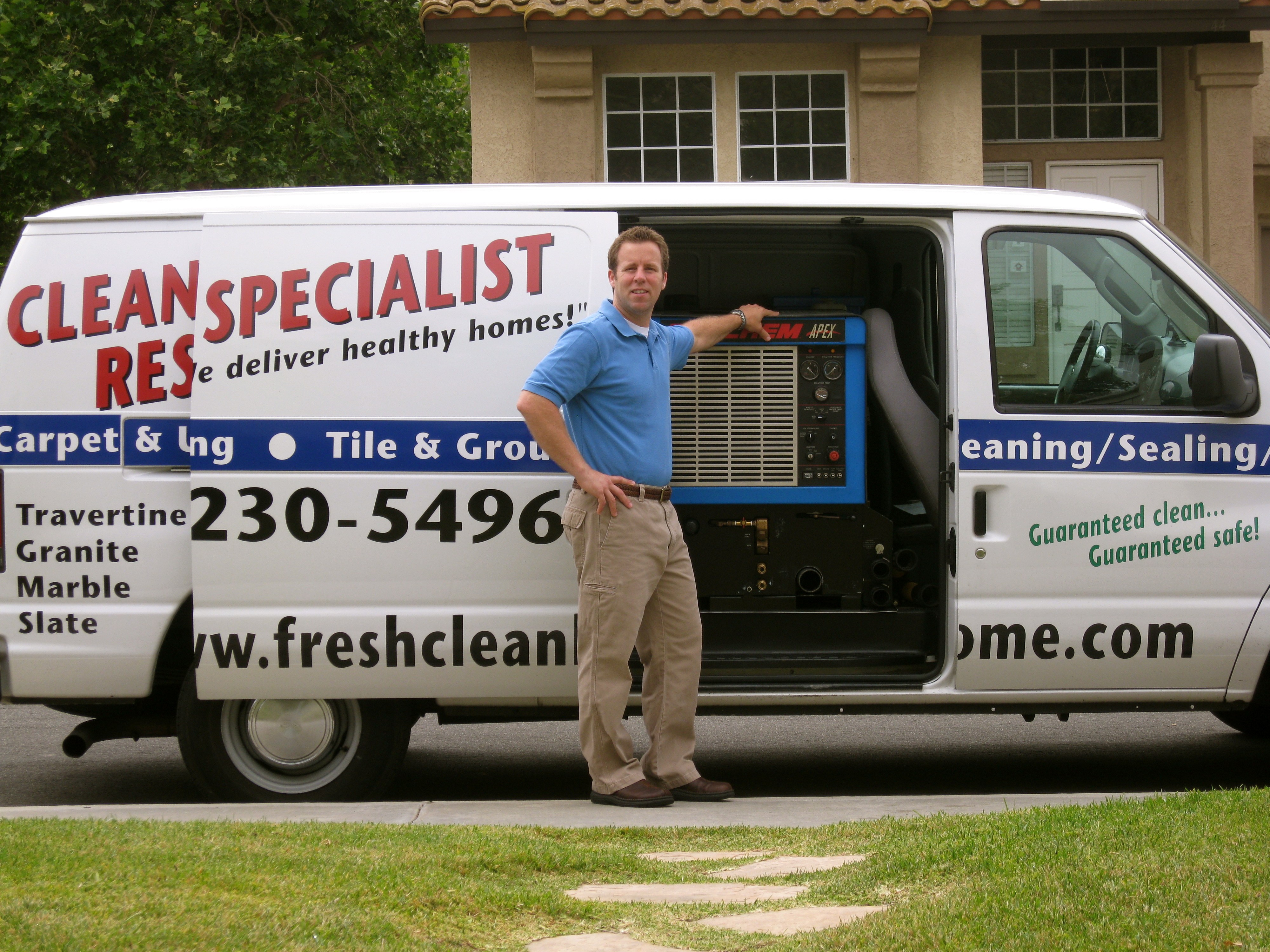 Logo for Pacific Ocean Carpet Care