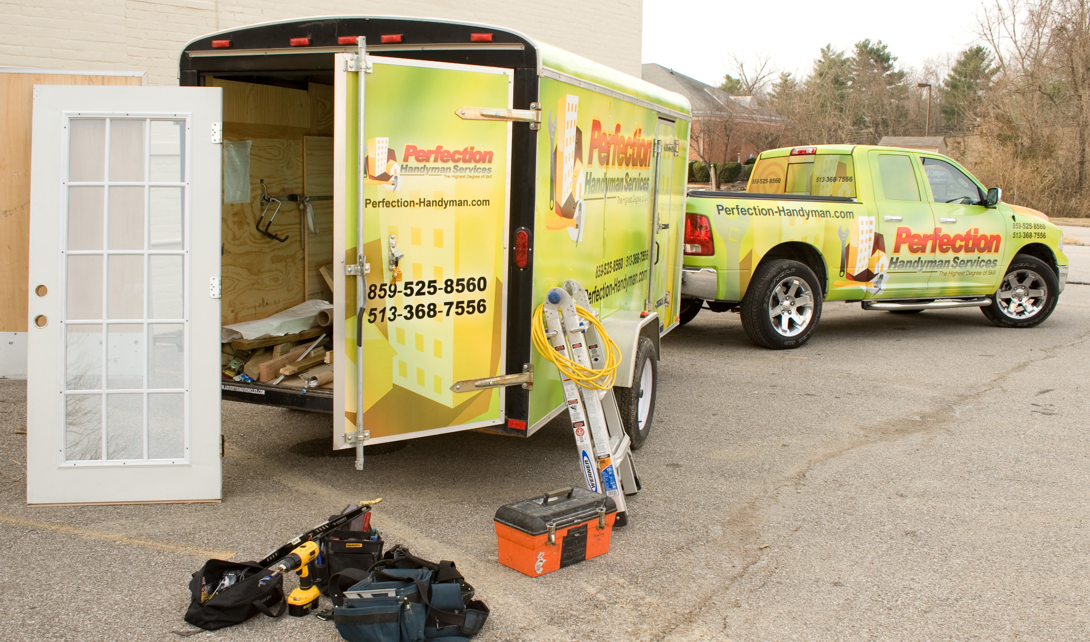 Logo for Perfection Handyman