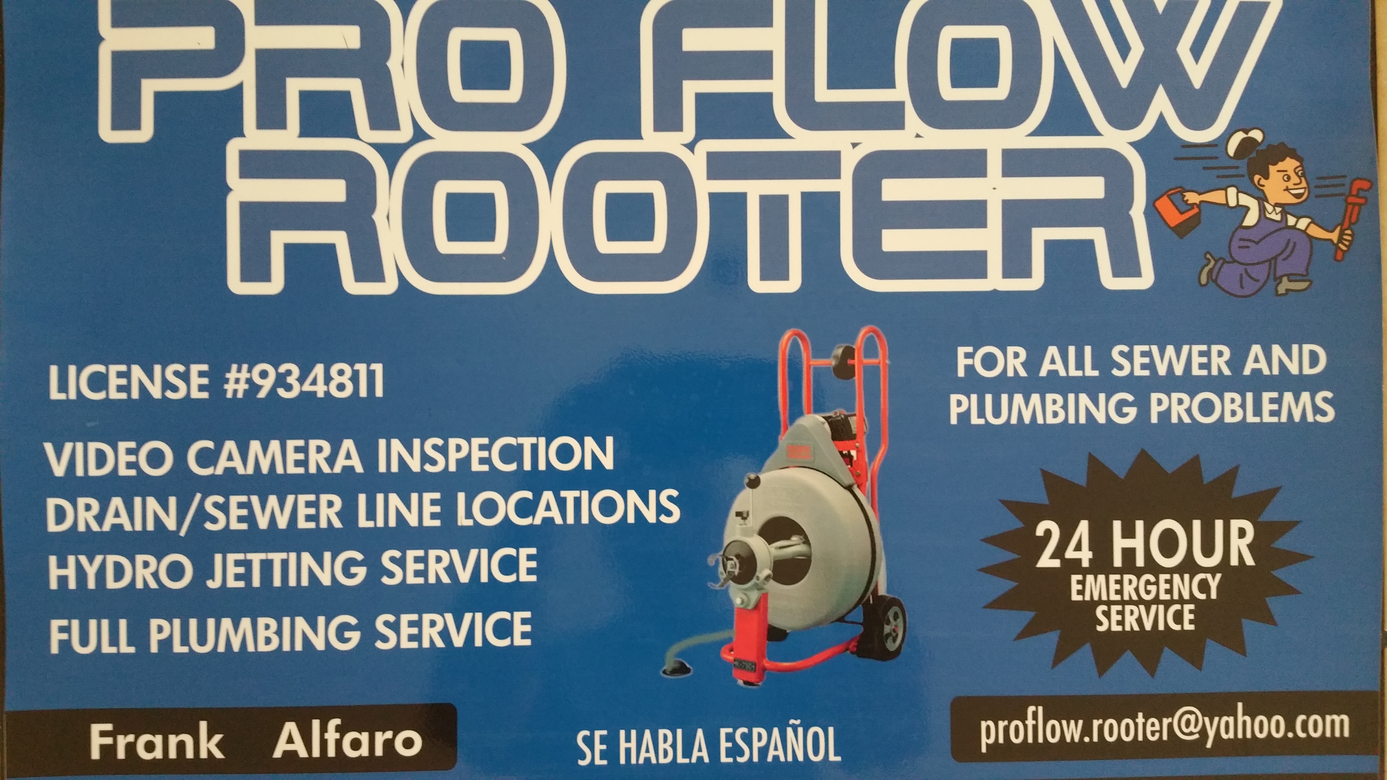 Pro-Flow Rooter and Drain Cleaning logo
